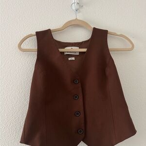 Babaton Button-Up Vest